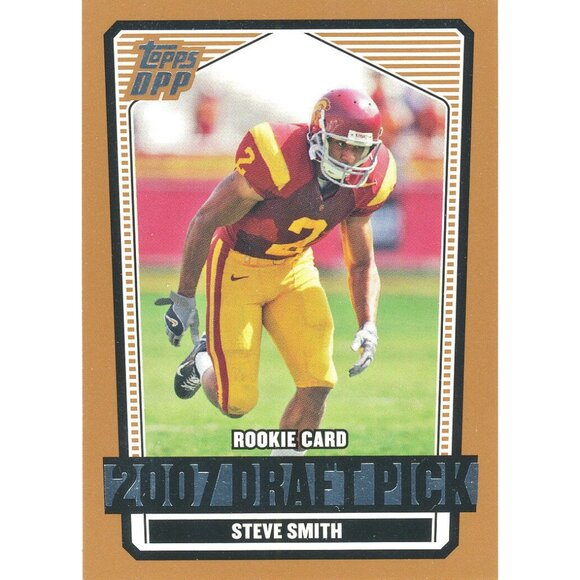 TOPPS-DPP Steve Smith RC EAGLES RAMS GIANTS USC Trojans - Picture 1 of 1